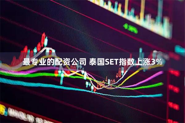 最专业的配资公司 泰国SET指数上涨3%